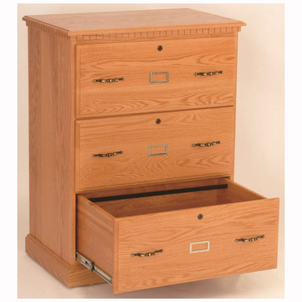 3 Drawer Lateral File Home Wood Furniture